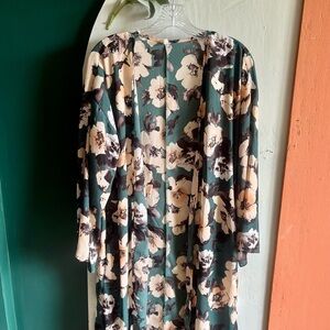 Pinkblush Floral Cardigan